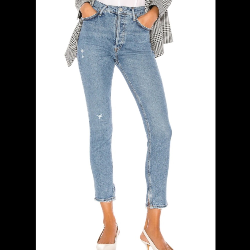 AGOLDE Nico High Rise Slim